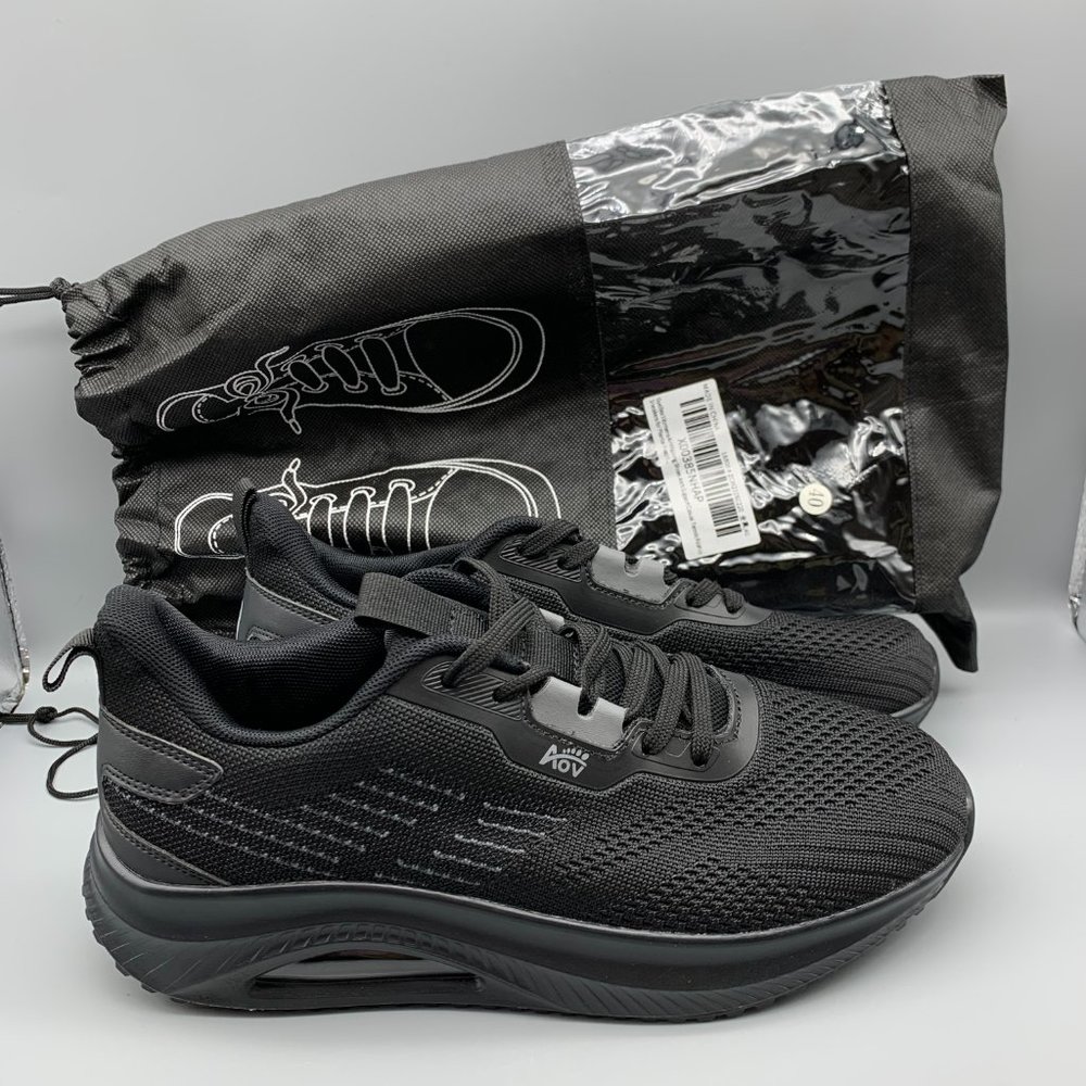 NEW AOV Women's Black Air Walk Arch Support Sneaker